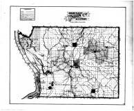 Union County Outline Map, Union County 1881